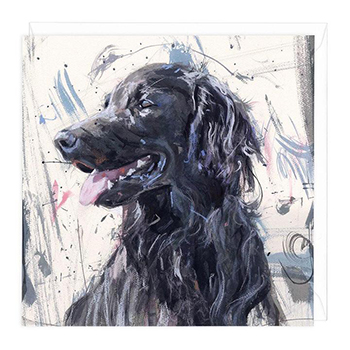 Card Flat Coat Retriever